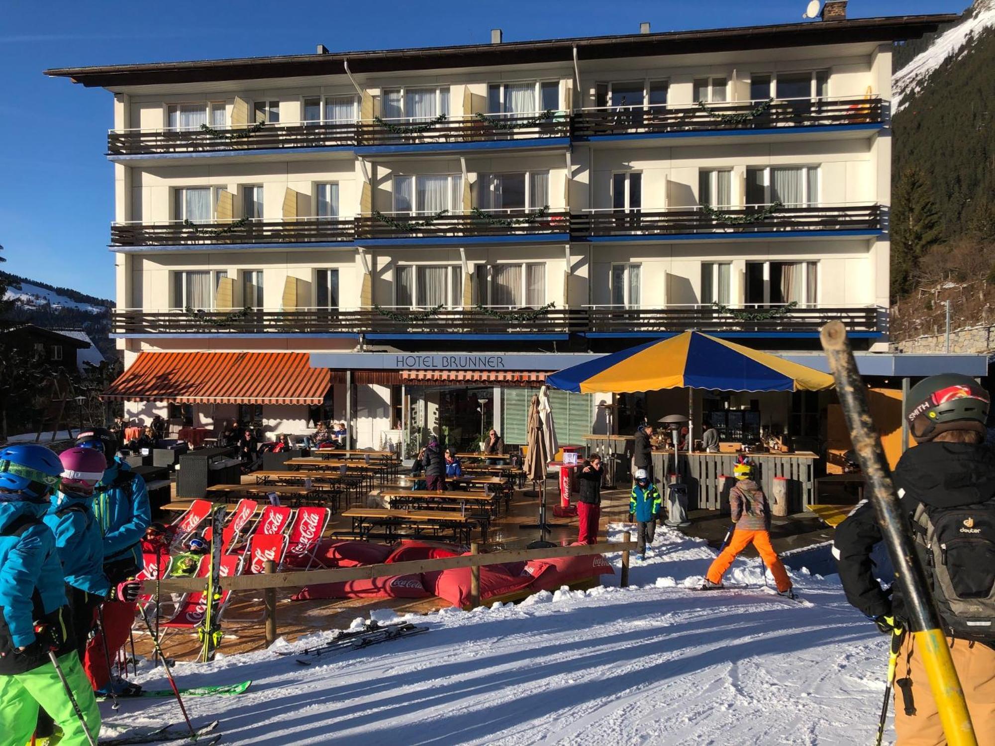 Apartment With Great View At Residence Brunner Wengen Exterior foto